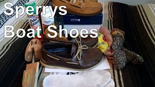 Sperry Topsider Authentic Original AO Boat Shoes Sahara Review and Guide [upl. by Aeynod257]