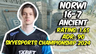 Aurora Norwi 167 vs True Rippers Ancient Skyesports Championship 2024  CS2 POV [upl. by Pfeifer]