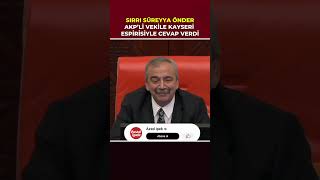 Sırrı Süreyya Önderden Ek Süre İsteyen AKPli Vekile Kayseri Espirisi [upl. by Saxela]