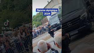 flamme olympique 2024 NeuvillesurSaône [upl. by Tillford393]