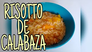 RISOTTO de Calabaza y parmesano Receta fácil resultado meloso en 30 minutos [upl. by Arannahs]