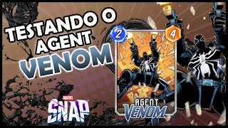 Testando o Agent Venom  Marvel Snap  MarvelSnap Marvel Snap AgentVenom Venom [upl. by Duwe983]