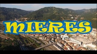 Mieres del Camino  Asturias  a vista de drone [upl. by Nayab]