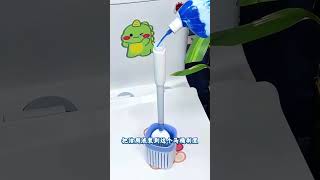 New toilet brush automatic drain easy to clean various gaps [upl. by Ligriv]