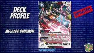 Deck profile MegaZoo Omnimon  BT15 [upl. by Ragg]