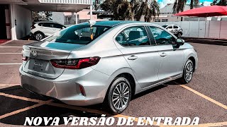 FUI CONHECER O NOVO HONDA CITY SEDAN LX 2024  O CITY PCD 2024 [upl. by Donnamarie]