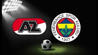 4K  EA SPORTS FC 25  UEFA EUROPA LEAGUE  AZ ALKMAR vs FENERBAHCE [upl. by Aihsenat]