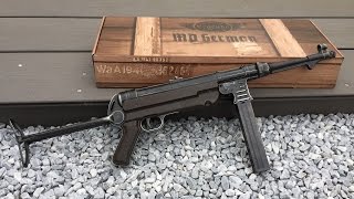 Umarex Legends MP German Legacy Edition MP40 Review und Schusstest [upl. by Jamaal]