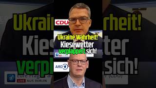 Kiesewetter CDU verplappert sich❗️🧨💥😱Sind das die wahren Ziele im Ukraine Konflikt [upl. by Eelatan]