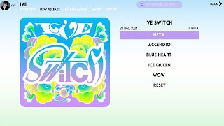 Full Album IVE 아이브  IVE S W I T C H Playlist [upl. by Oniger]