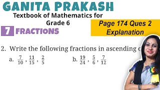 Fractions Chapter 7 Class 6 Maths  Ganita Prakash  Page 174 Question 2 Figure it out Explanation [upl. by Suillenroc990]