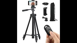 PolarDuck 51quot Cell Phone Tripod Unbox And Setup [upl. by Sherill]