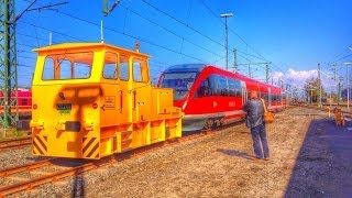 Deutsche Bahn  Waschanlage für Züge [upl. by Ogdon]