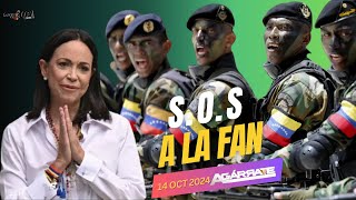 MILITARES le RESPONDEN a MARÍA CORINA [upl. by Stefa]