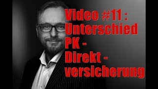 Pensionskassen  Direktversicherungen  Unterschiede  Video11 bAV [upl. by Donalt]