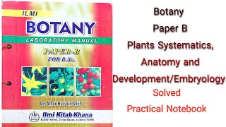 Botany B Plant Systematics Anatomy and Development\Embryology Knowledge Academy [upl. by Enitnatsnoc]