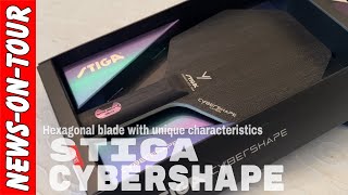 STIGA Cybershape Carbon 🏓 Review from Truls Moregard Hexagon Blade 2021 Vice world TT Champion [upl. by Pretrice27]