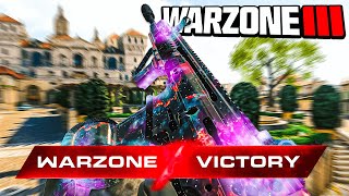 My First Game on NEW FORTUNES KEEP MAP MW3 WARZONE WIN [upl. by Kay]