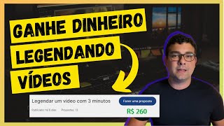 GANHE DINHEIRO COM LEGENDA E TRANSCRIÇÃO DE VÍDEOS DO YOUTUBE E INSTAGRAM MÉTODO SIMPLES [upl. by Bowers]