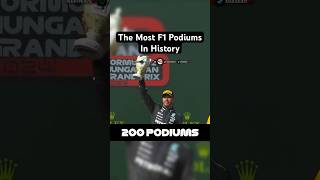 The Most F1 Podiums In History  Shorts Edition shorts f1 f1shorts [upl. by Atinor]