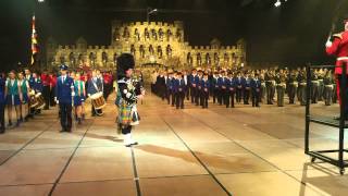 Highland Cathedral bagpipes amp drums live  Tattoo Sankt Gallen [upl. by Docilu316]