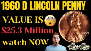 The MillionDollar Penny 1960 D Lincoln Cent Value Revealed [upl. by Onitnatsnoc307]