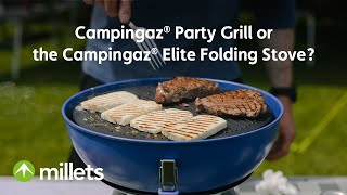 Which Stove Should I Take Camping  Campingaz Party Grill v Elite Folding Stove [upl. by West255]