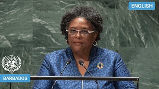 🇧🇧 Barbados  Prime Minister Addresses United Nations General Debate 78th Session  UNGA [upl. by Hazelton]