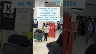 System crash causes morning delays at Sydney Airport [upl. by Elder107]