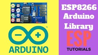 ESP8266 Library For Arduino IDE  Installation Steps  myelectronicslabcom [upl. by Christean]