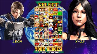 Marvel VS Capcom Origins Mugen  Character Selection Screen  Gameplay [upl. by Frodin196]