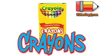 Box of 48 Crayons by Crayola Product Review 520048 [upl. by Imiaj]