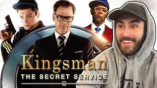 I Watched KINGSMAN THE SECRET SERVICE For The First Time [upl. by Ahsienahs]