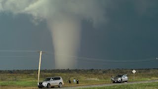 Astonishing White Tornado on the Ground for an Hour  May 23 2024 [upl. by Paradies704]