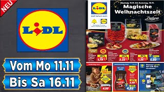 LIDL Werbung Prospekt  Gültig von 11112024 [upl. by Sirrad]