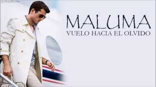 Maluma  Vuelo hacia el olvido  Letra  Lyrics [upl. by Rudolf]