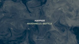 Marshmello Bastille  Happier  Español amp English [upl. by Huckaby507]