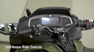 CanAm Spyder SeatoSky Features [upl. by Aronle]