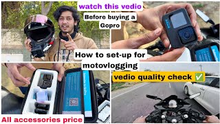 Gopro Hero 10 Black Review 📸 Camera amp All Accessories Cost 💰  Buy Cheapest Gopro😍 [upl. by Sine]