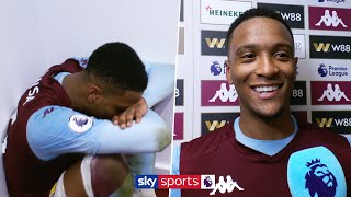 Konsa gets told he DIDNT score Villa winner  Ezri Konsa amp Tyrone Mings post match interview [upl. by Rauch]