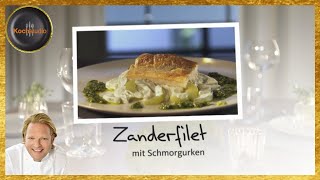 Björn Freitag  Zanderfilet mit Schmorgurken [upl. by Neural]