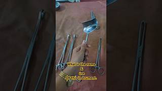 Doyen Abdominal Retractor Normal delivery instrumentshorts shortvideoyoutubeshorts viralvideo [upl. by Elyagiba]