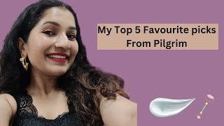 My Top 5 Favourite Picks from Pilgrim pilgrim hairgrowthserum lipgloss shubhamdeshmukh [upl. by Oniger]