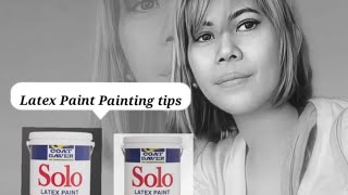 Latex paint Painting tips latexpaint paintingtips hardwaresupplier [upl. by Ellerehc130]