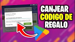 Como canjear una TARJETA GOOGLE PLAY [upl. by Blynn229]