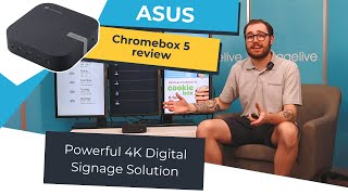 ASUS Chromebox 5 Review Powerful 4K Digital Signage Solution [upl. by Arreic]