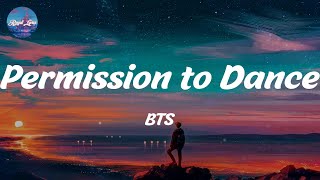 Permission to Dance  BTS Lyrics [upl. by Jessey217]