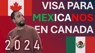 VISA para MEXICANOS  Me afectará mis planes de viaje  2024 [upl. by Ordnas]