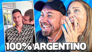 HUMOR 100 ARGENTO 🇦🇷Españoles reaccion [upl. by Anil]