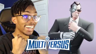 MultiVersus Agent Smith Gameplay Trailer Reaction amp Analysis [upl. by Ahtiuqal475]